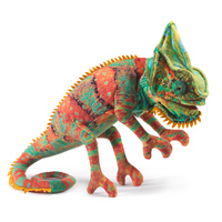 Folkmanis - Chameleon Puppet Small