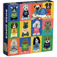 Galison - Boss Dogs Puzzle 500pc