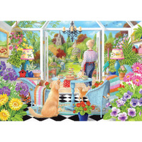 Gibsons - Summer Reflections Large Piece Puzzle 100pc
