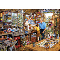 Gibsons - Grandad's Workshop Large Piece Puzzle 500pc