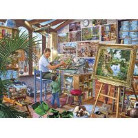Gibsons - A Work of Art Large Piece Puzzle 500pc