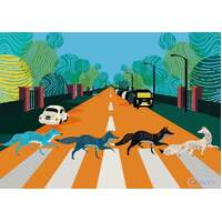 Gibsons - Abbey's Road Foxes Puzzle 500pc