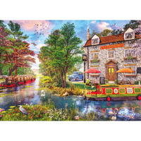 Gibsons - Riverside Inn Puzzle 1000pc