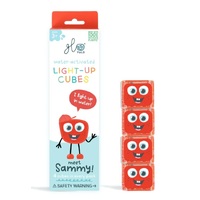 Glo Pals - Light-Up Cubes - Sammy (Red)