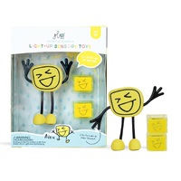 Glo Pals - Light-Up Sensory Toy - Alex (Yellow)