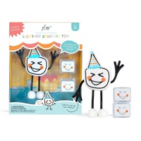 Glo Pals - Light-Up Sensory Toy - Party Pal (White)