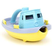 Green Toys - Tug Boat (Grey/Yellow/Turquoise)