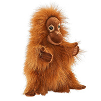 Hansa - Orangutan Puppet 25cm