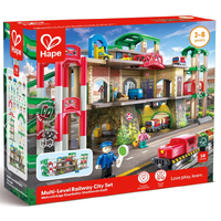 Hape - Multi-Level Railway City Set