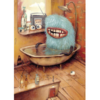 Heye - Zozoville, Bathtub Puzzle 1000pc