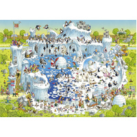 Heye - Funky Zoo - Polar Habitat Puzzle 1000pc