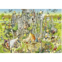 Heye - Funky Zoo - Jurassic Habitat Puzzle 1000pc