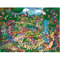Heye - Berman, Wonderwoods Puzzle 1500pc