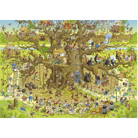 Heye - Funky Zoo Monkey Habitat Puzzle 1000pc