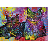 Heye - Jolly Pets, Devoted 2 Cats Puzzle 1000pc
