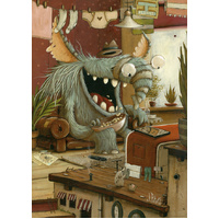 Heye - Zozoville, Laundry Day Puzzle 1000pc