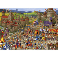 Heye - Ruyer, Bunny Battles Puzzle 1000pc