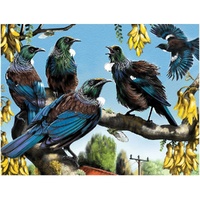 Holdson - Treasures of Aoteroa - Tui Talk Large Piece Puzzle 300pc