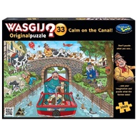 Holdson - WASGIJ? Original 33 Calm on the Canal Puzzle 1000pc