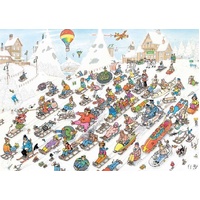 Holdson - Jan Van Haasteren It's All Going Downhill Puzzle 1000pc