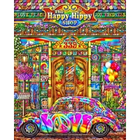 Holdson - Don't Worry Be Happy - The Happy Hippy Shop Puzzle 1000pc