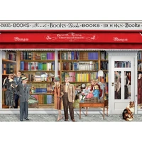 Holdson - Victorian Day Out Book Shop Puzzle 1000pc
