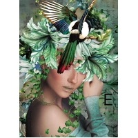 Holdson - Women In Bloom Ivy Growing in the Garden Puzzle 1000pc