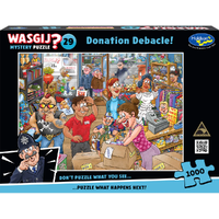 Holdson - WASGIJ? Mystery 29 Donation Debacle Puzzle 1000pc