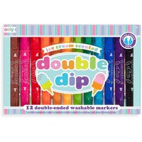 Ooly - Ice Cream Scented Double Dip Markers 12 pack