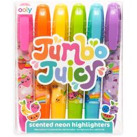 Ooly - Jumbo Juicy Scented Neon Highlighters 6 pack
