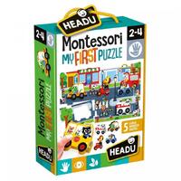 Headu - Montessori My First Puzzle The City 6pc