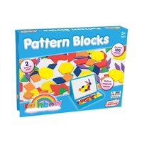 Junior Learning - Rainbow Pattern Blocks