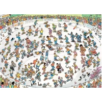 Jumbo - Jan Van Haasteren Riding The Skate Bowl Puzzle 1000pc