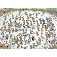 Jumbo - Jan Van Haasteren Riding The Skate Bowl Puzzle 2000pc