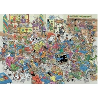 Jumbo - Jan Van Haasteren Ludo Battle Puzzle 1000pc