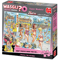 Jumbo - WASGIJ? Retro Destiny 9 Super Models! Puzzle 1000pc
