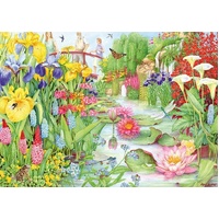 Jumbo - Flower Show: The Water Garden Puzzle 1000pc
