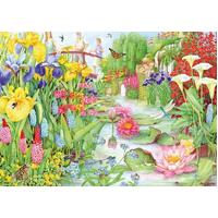 Jumbo - Flower Show: The Water Garden Puzzle 1000pc