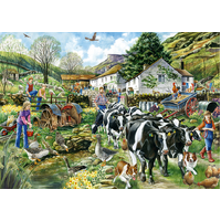 Jumbo - Another Day on the Farm Puzzle 1000pc