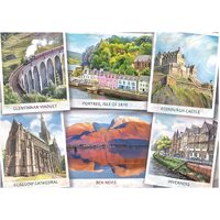 Jumbo - Greetings From Scotland Puzzle 1000pc