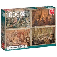 Jumbo - Anton Pieck, Living Room Entertainment Puzzle 1000pc