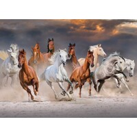 Jumbo - Desert Horses Puzzle 1000pc