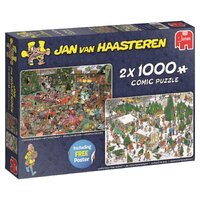 Jumbo - Jan Van Haasteren Christmas Gifts Puzzle 2 x 1000pc