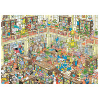 Jumbo -  Jan Van Haasteren The Library Puzzle 2000pc