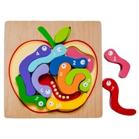 Kiddie Connect - 123 Worm Puzzle