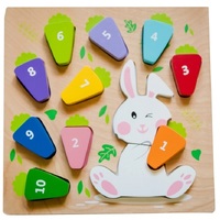 Kiddie Connect - 123 Carrot Puzzle
