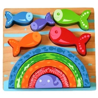 Kiddie Connect - Rainbow Fish Puzzle