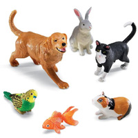 Learning Resources - Jumbo Domestic Pets 6pc