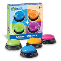 Learning Resources - Answer Buzzers (set of 4)