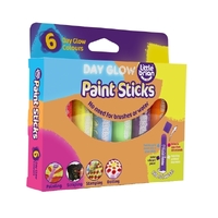 Little Brian - Paint Sticks - Day Glow (6 pack)